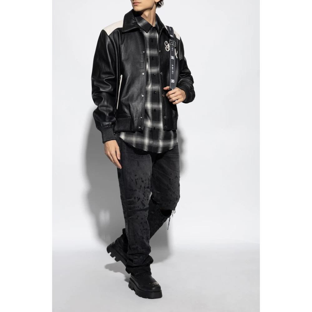 Amiri Logo shirt Black Heren