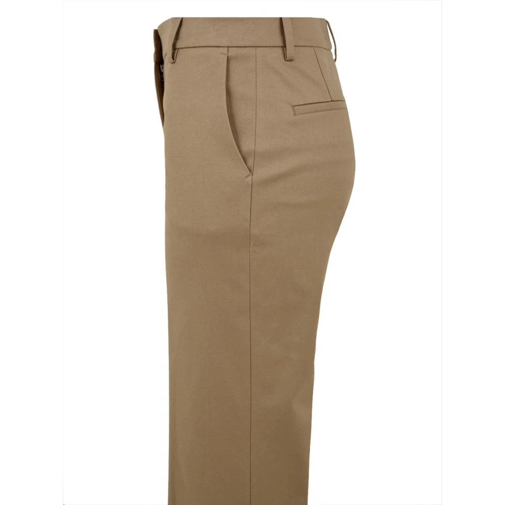 Douuod Woman Bruine Broek met Barboncino Model Brown Dames