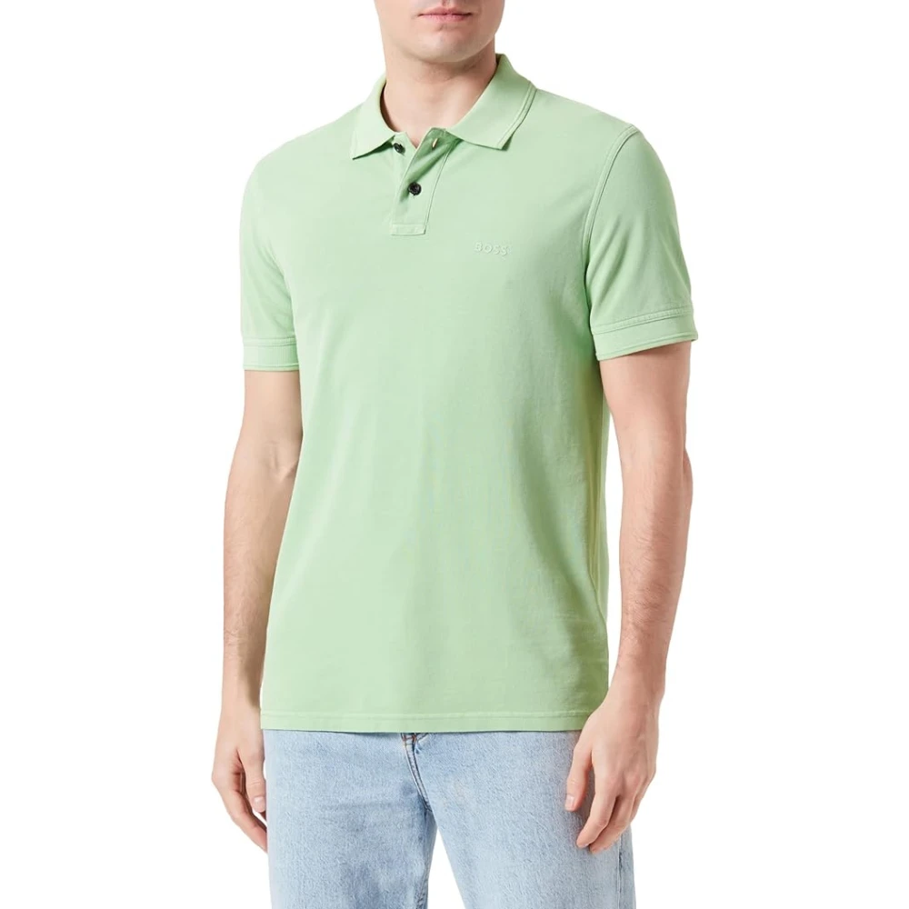 Boss Klassiek Poloshirt Green Heren