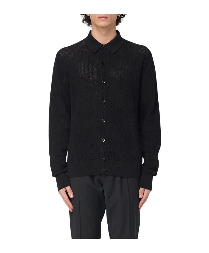 gilet-noir-tricote