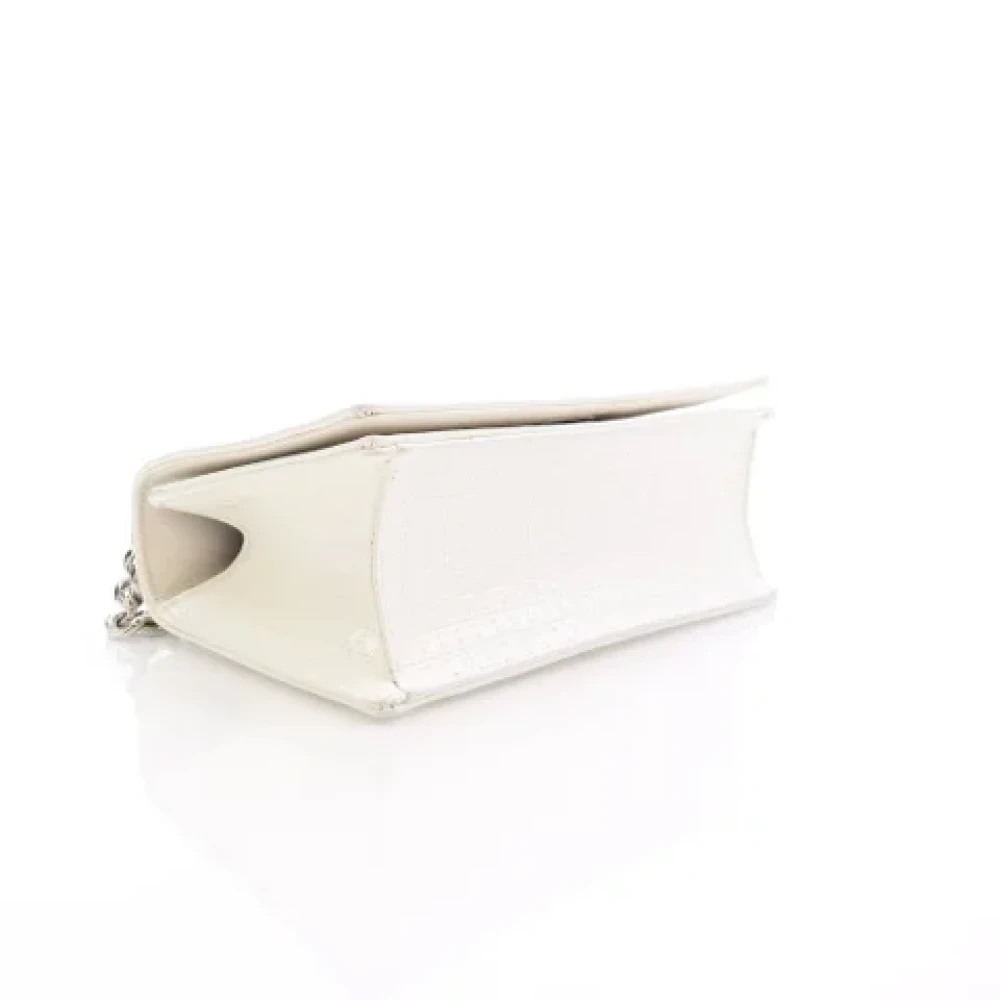 Dior Vintage Pre-owned Leather dior-bags White Dames