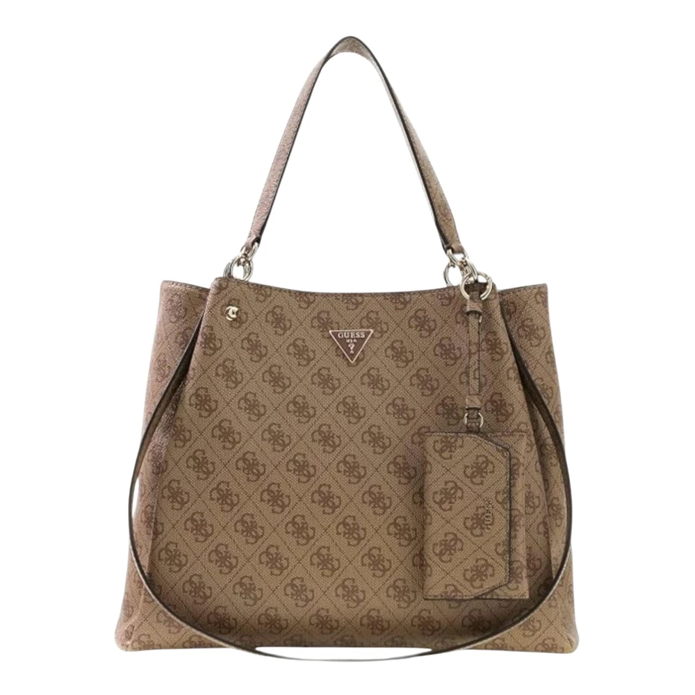 GUESS JEANS BORSA DONNA BEIGE TAGLIA = UNI - Immagine 5
