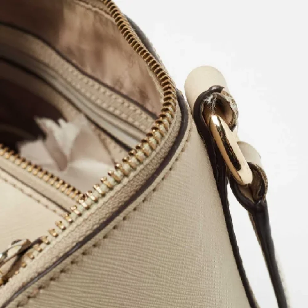 Michael Kors Pre-owned Leather totes Beige Dames