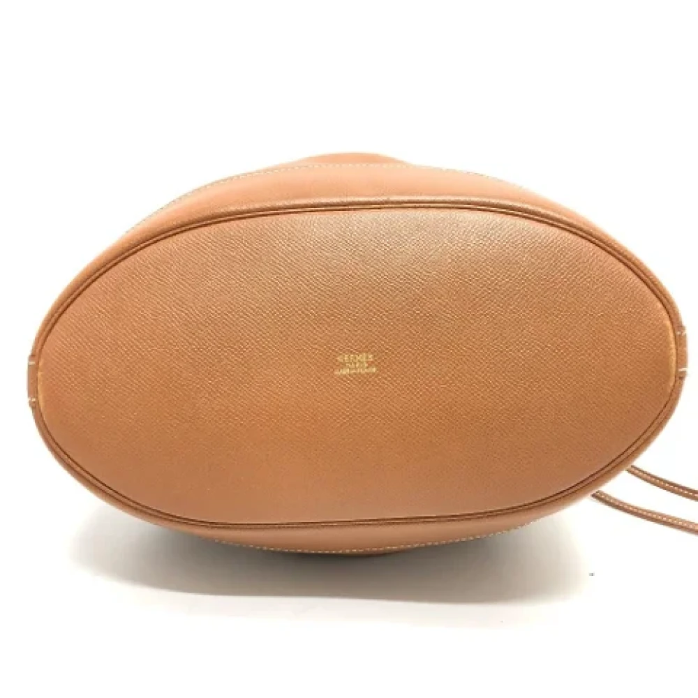 Hermès Vintage Pre-owned Leather shoulder-bags Brown Dames