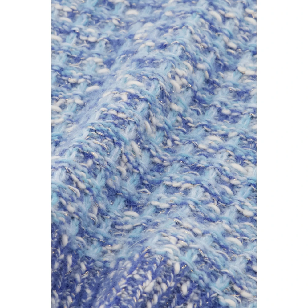 Fabienne Chapot Blauwe Tweed Bralette voor Casual Chic Blue Dames