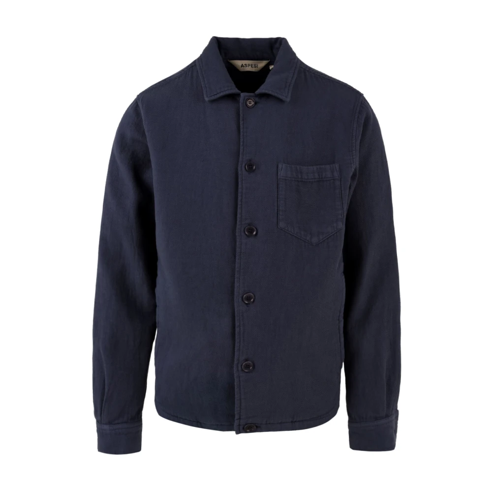 Aspesi Casual overhemd Blue Heren