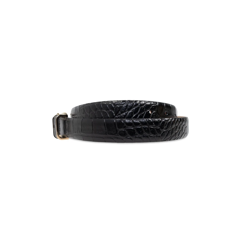 A.p.c. Leren riem Elsa Black Dames