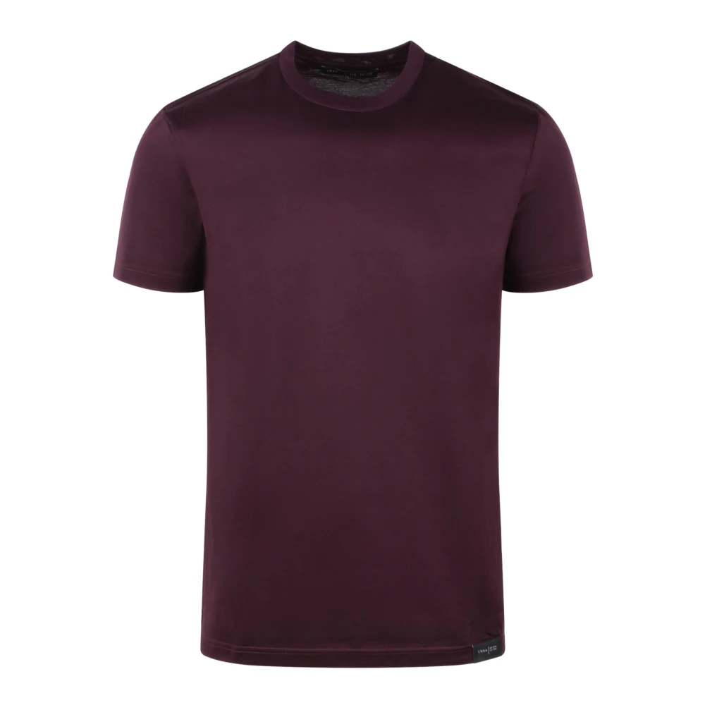 Low Brand T-Shirts Purple Heren