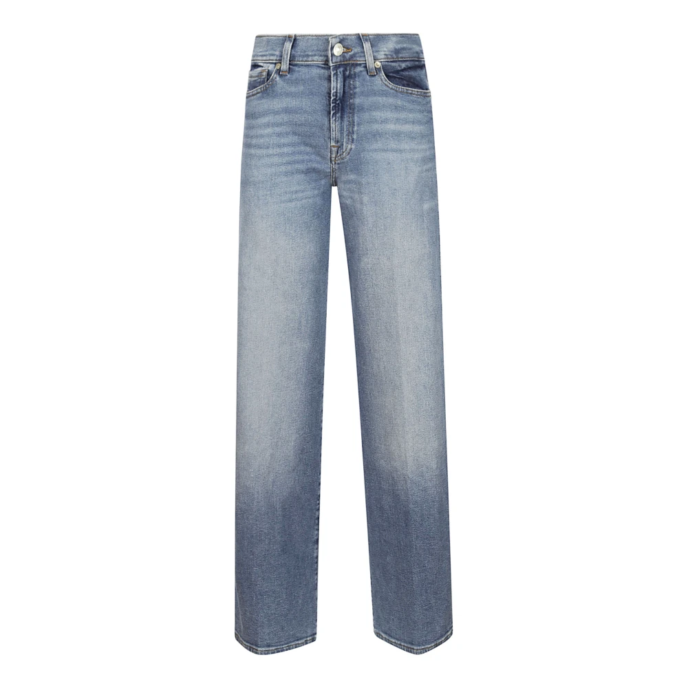 7 For All Mankind Luxe Vintage Love Soul Jeans Blue Dames