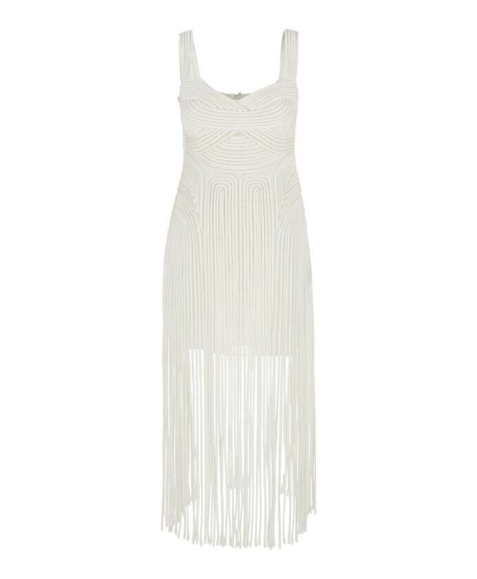 robe-midi-blanche-avec-ourlet-a-franges