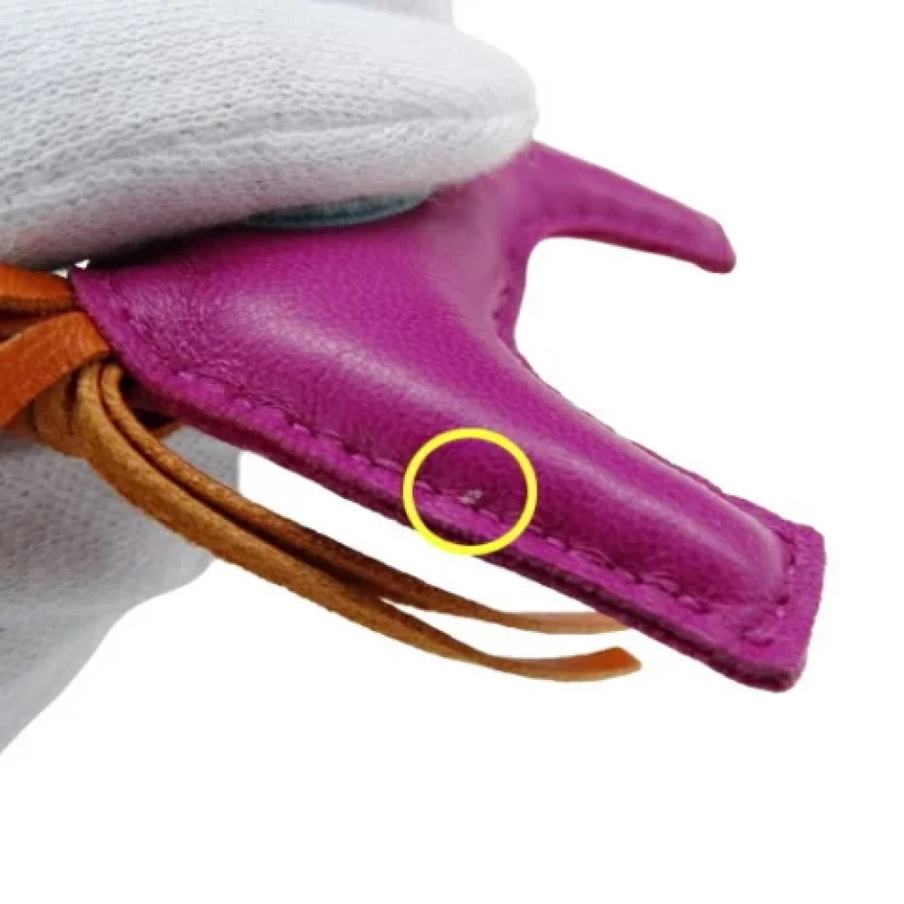 Hermès Vintage Pre-owned Fabric key-holders Pink Dames