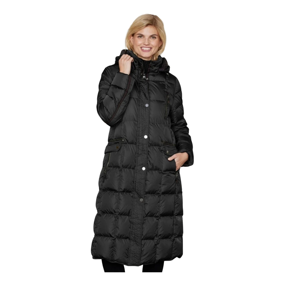 Junge Black Celine Parka - Female - Parkas - S - Coats