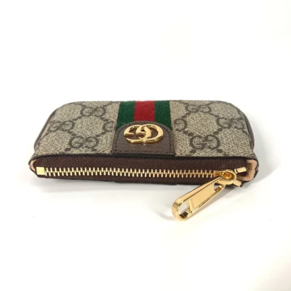 Gucci Vintage Pre-owned Fabric home-office Beige Dames