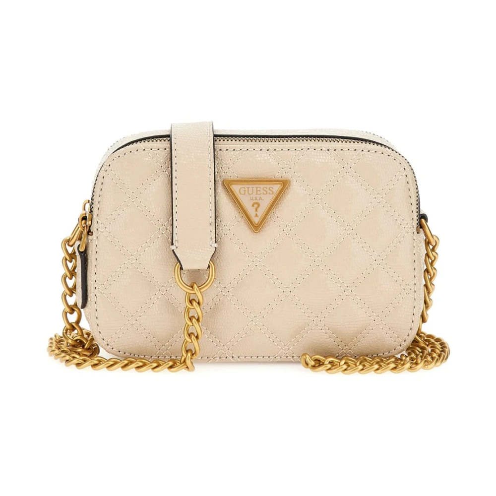 Guess Gewatteerde Schoudertas Beige Dames