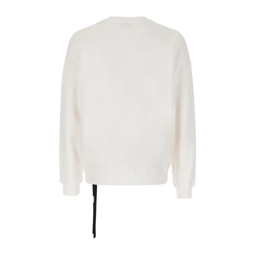 Ann Demeulemeester Casual Stijl Sweatshirt White Heren