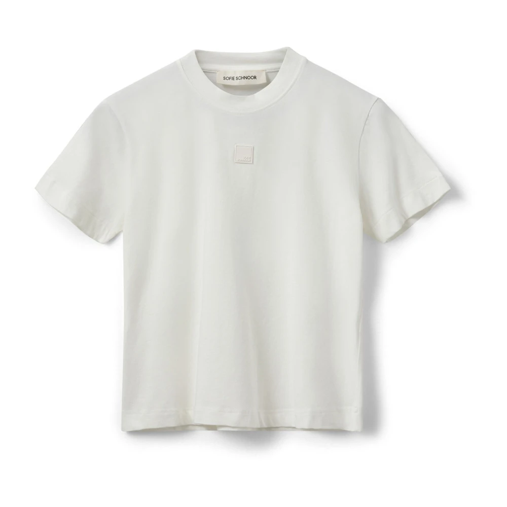 Sofie Schnoor White Snow T-Shirt Indysw Model - Female - T-Shirts - M - Tops