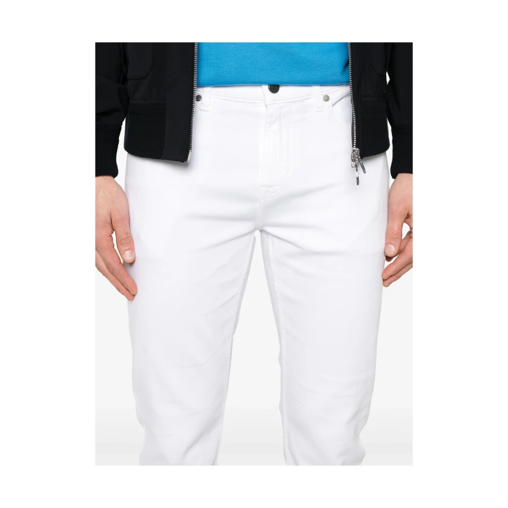 7 For All Mankind Witte Jeans met Klassieke Zakken White Heren