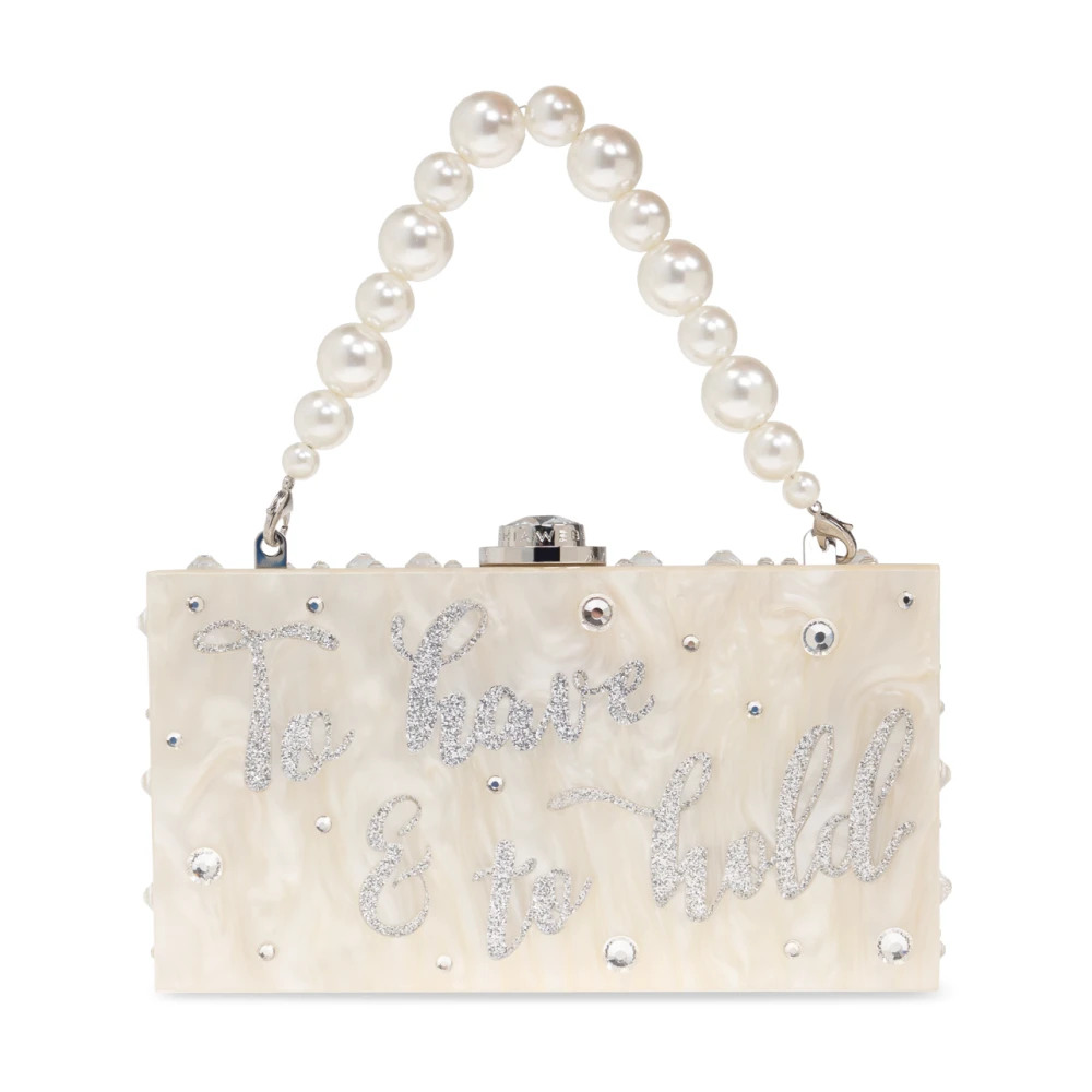 Sophia Webster Cleo Clutch Beige Dames