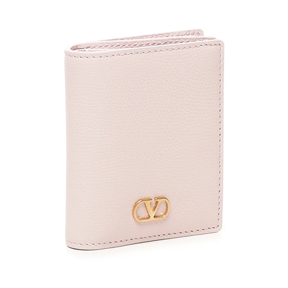 Valentino Garavani Franse Flap Portemonnee Pink Dames