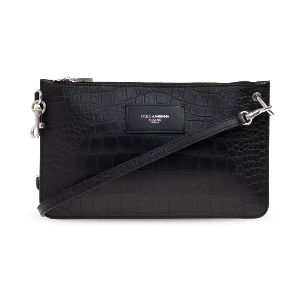 Dolce & Gabbana Men's Black Shoulder Bag - Shoulder Bags - One Size - Bags