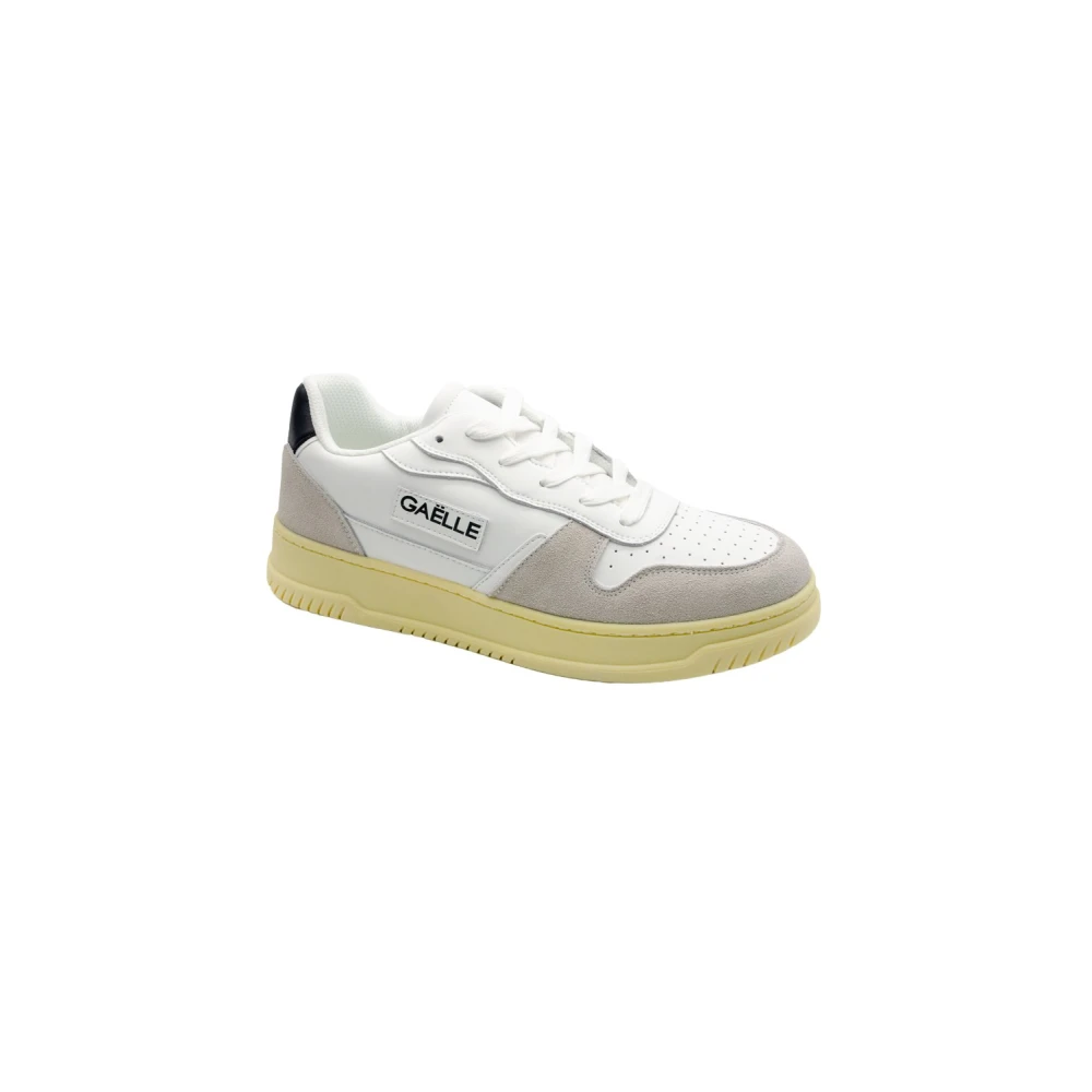 Gaëlle Paris en leren sneakers Heren Schoenen Veelkleurig Multicolor