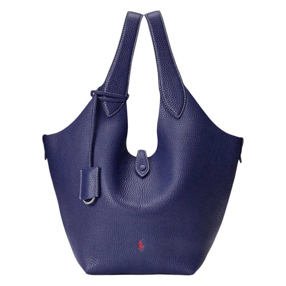Polo Ralph Lauren Stijlvolle leren tas Purple Dames