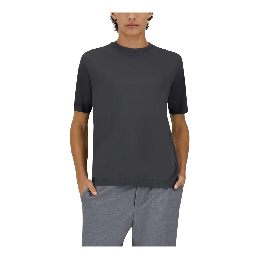 Herno - Tops > T-Shirts - Gray - Herno - Modalova