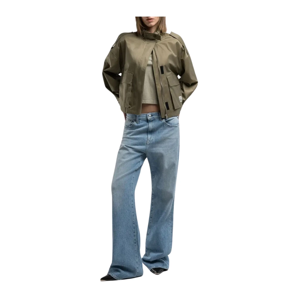 Replay Tejano Loose-Fit Jeans Blue Dames