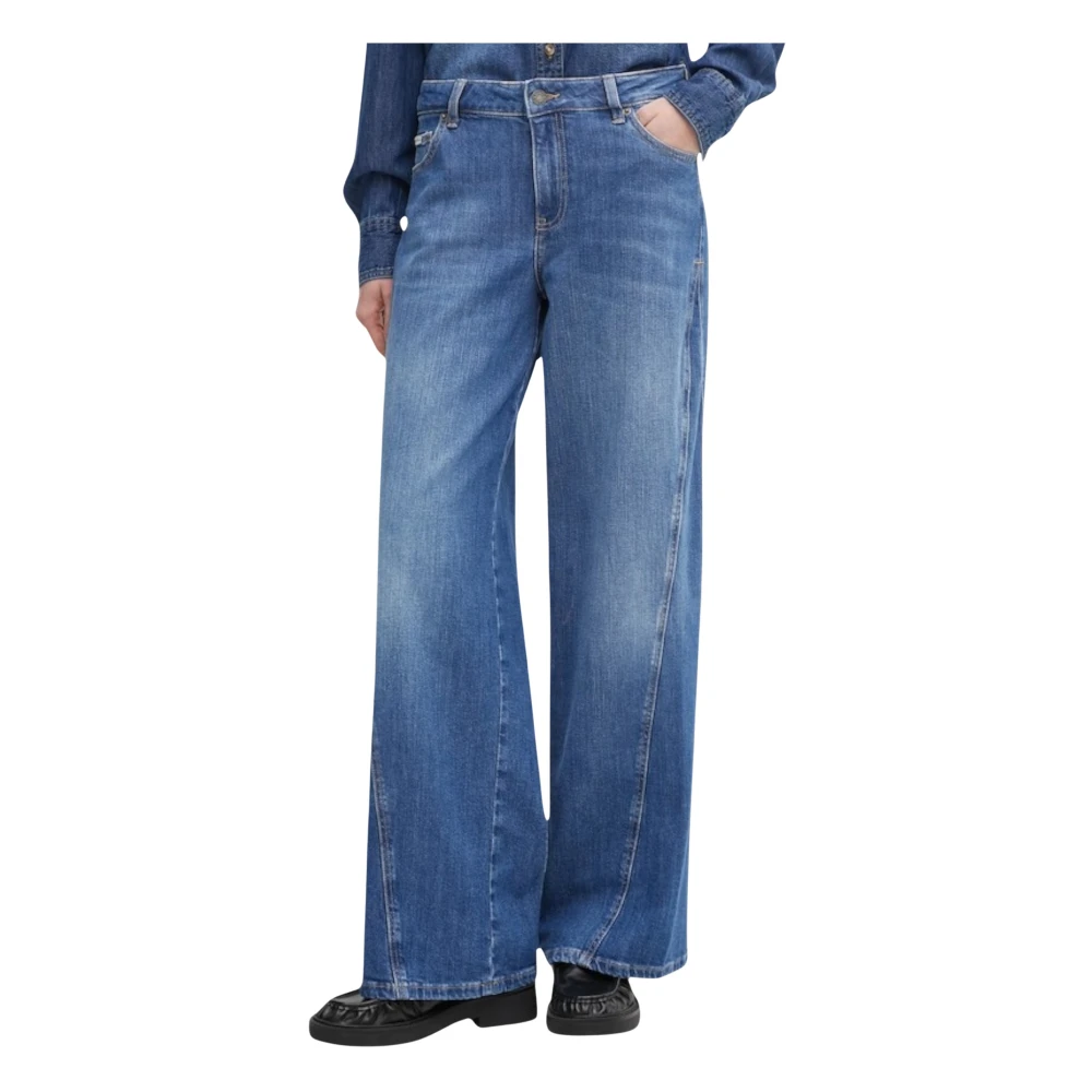 Guess Women's Blue Wide Jeans, W25, G11 Wide Leg Jeans