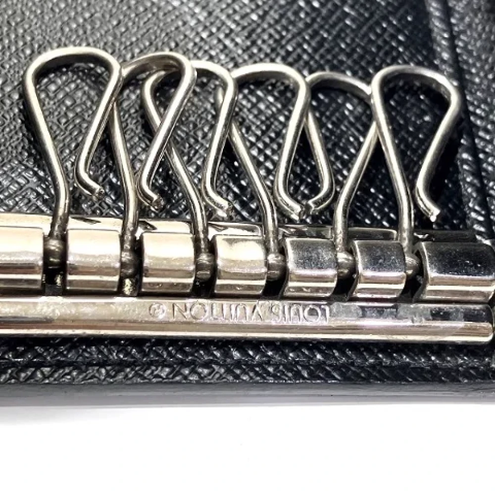 Louis Vuitton Vintage Pre-owned Canvas key-holders Gray Dames