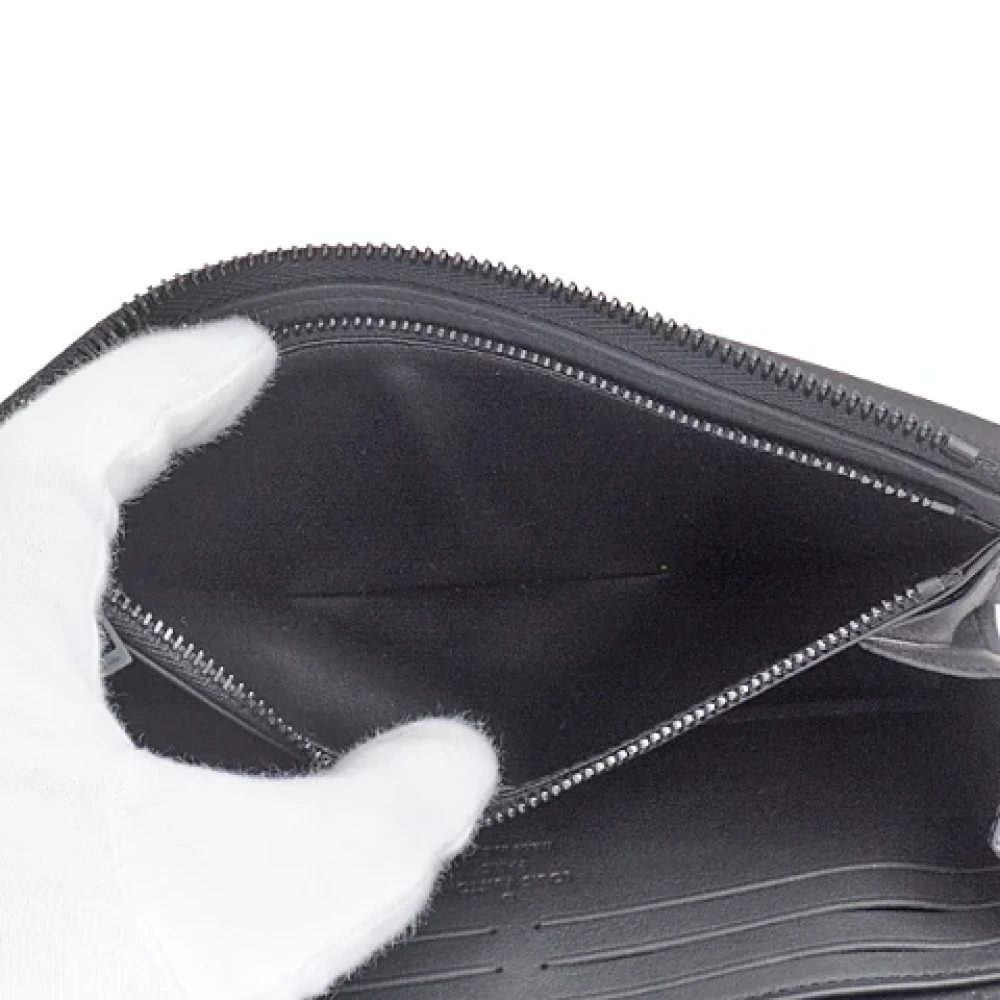 Louis Vuitton Vintage Pre-owned Canvas wallets Black Heren