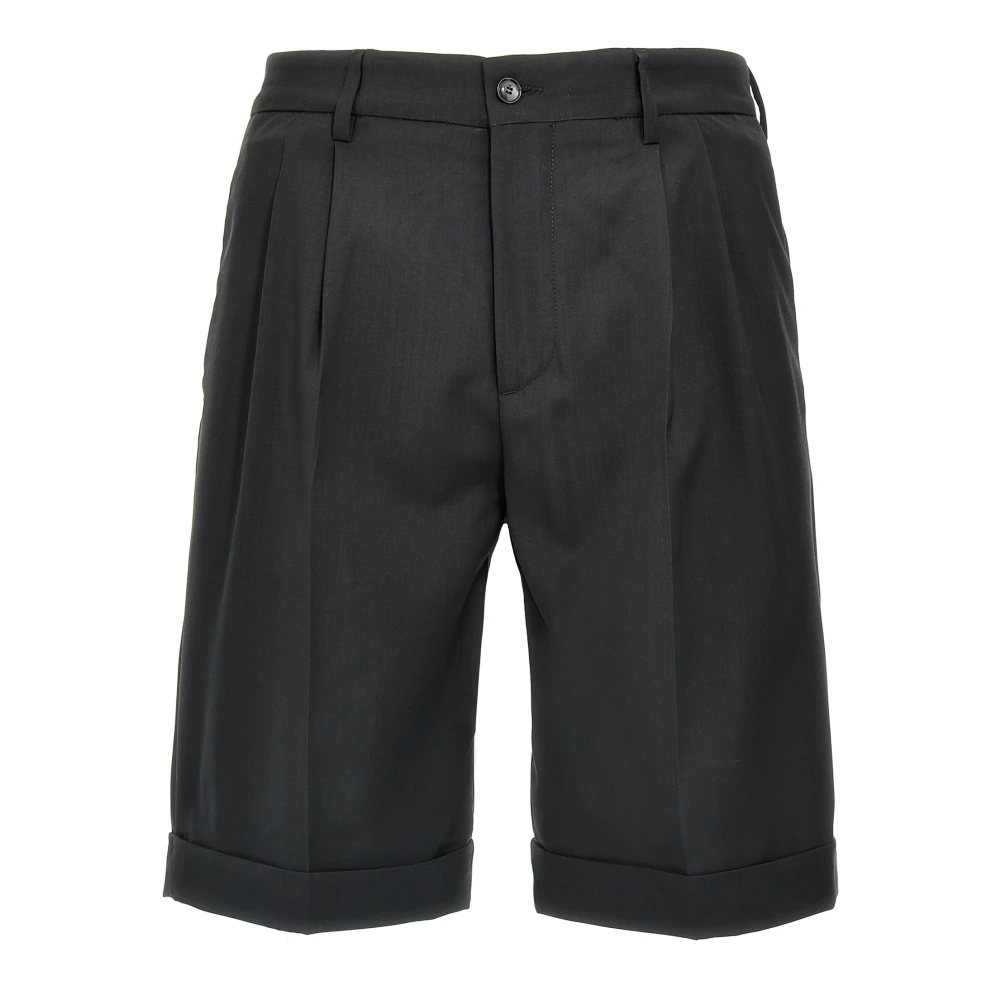 Barena Venezia Men's Gray Scandola Tropical Bermuda Shorts