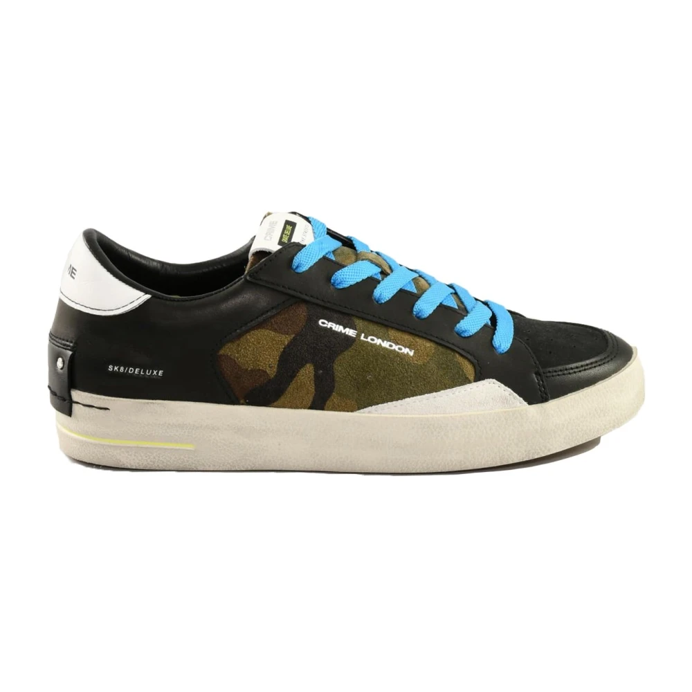 Crime London Stijlvolle Sneakers met Rubberen Zool Heren Schoenen Veelkleurig Multicolor