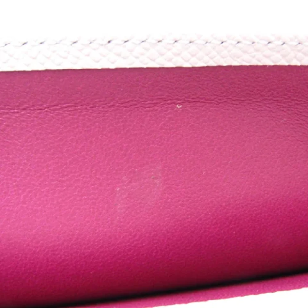 Bvlgari Vintage Pre-owned Leather wallets Pink Dames