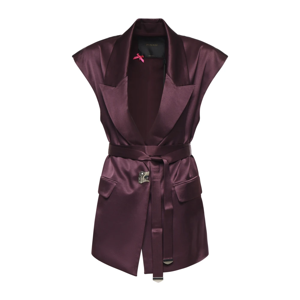 Pinko Donna Rosso Giacche, Xs, New,