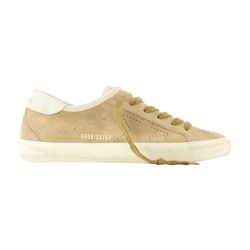 Golden Goose Women's Brown Sneakers, 3 Uk, Super Star Trainers