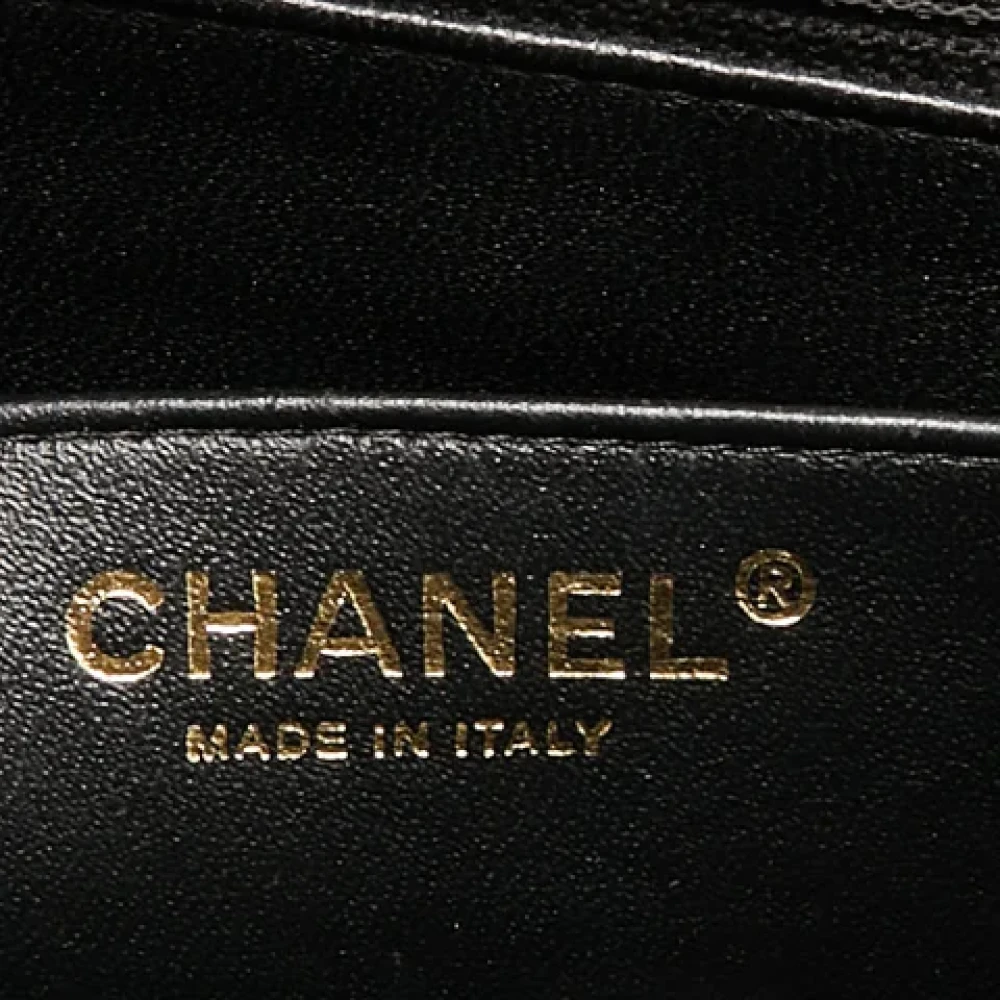Chanel Vintage Pre-owned Leather chanel-bags Black Dames