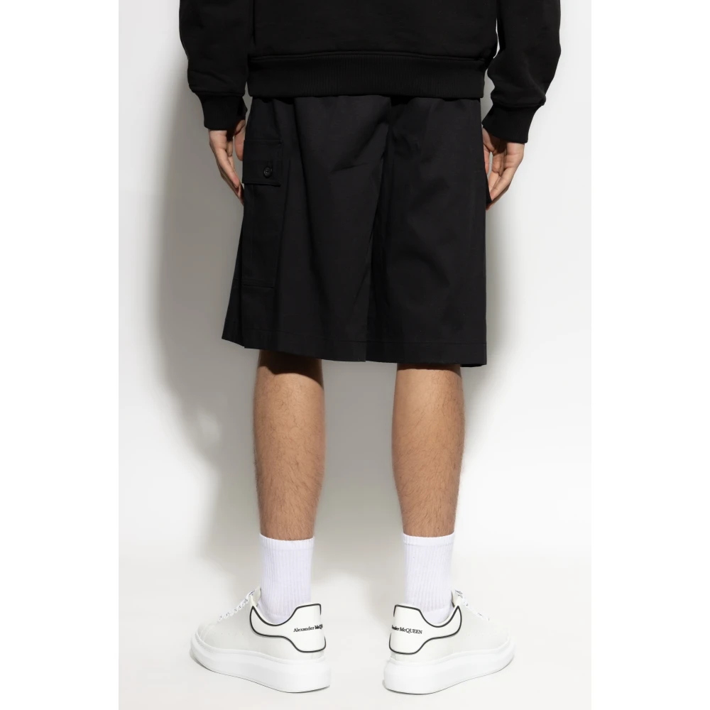 Dolce & Gabbana Katoenen cargoshorts Black Heren