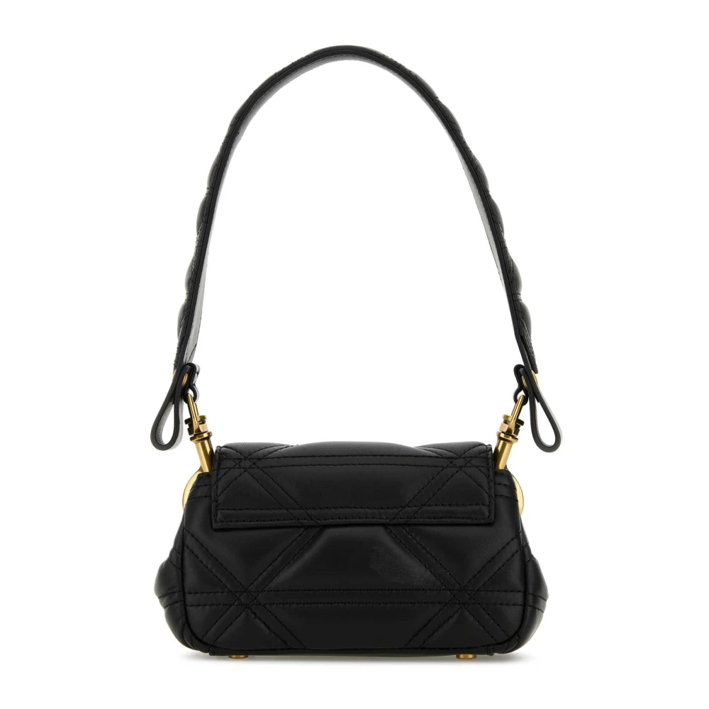 Vivienne Westwood Zwarte Nappa Leren Schoudertas Black Dames