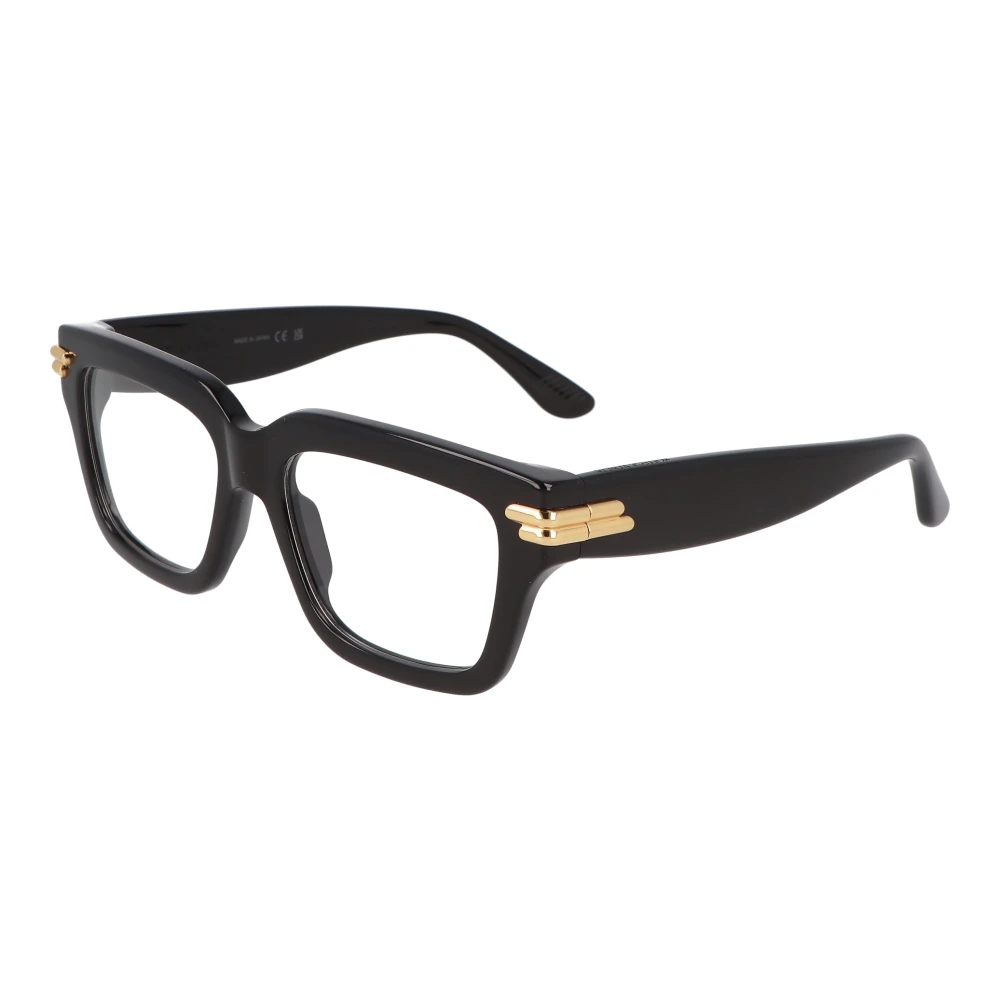 Bottega Veneta Onregelmatige acetaatbrilmontuur model Black Unisex