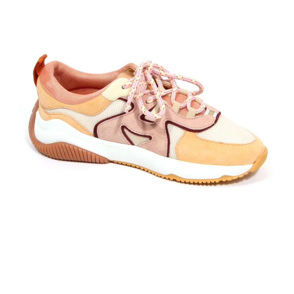 Hogan Women's Suede/Fabric Shoes With Memory Foam Technology
