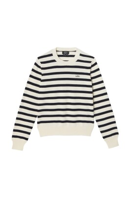 maillot-a-rayures-blanc-casse
