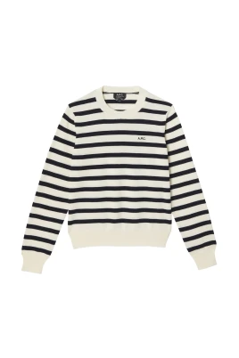 Randig Off-White Tröja