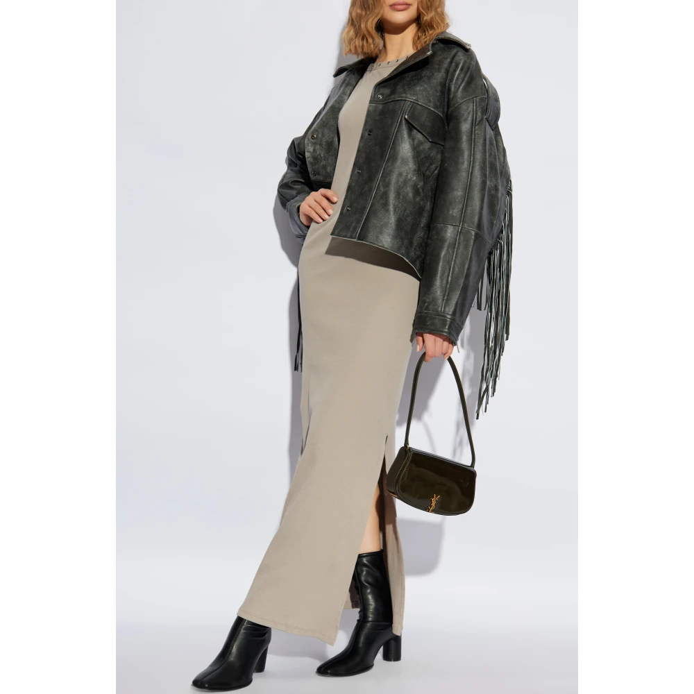 Gestuz Ribjurk Beige Dames