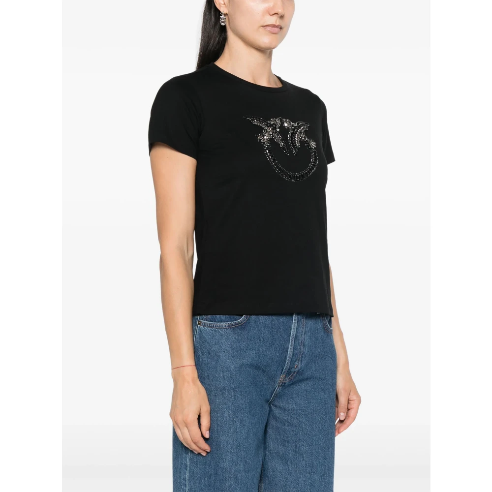 pinko Quentin T-shirt Black Dames