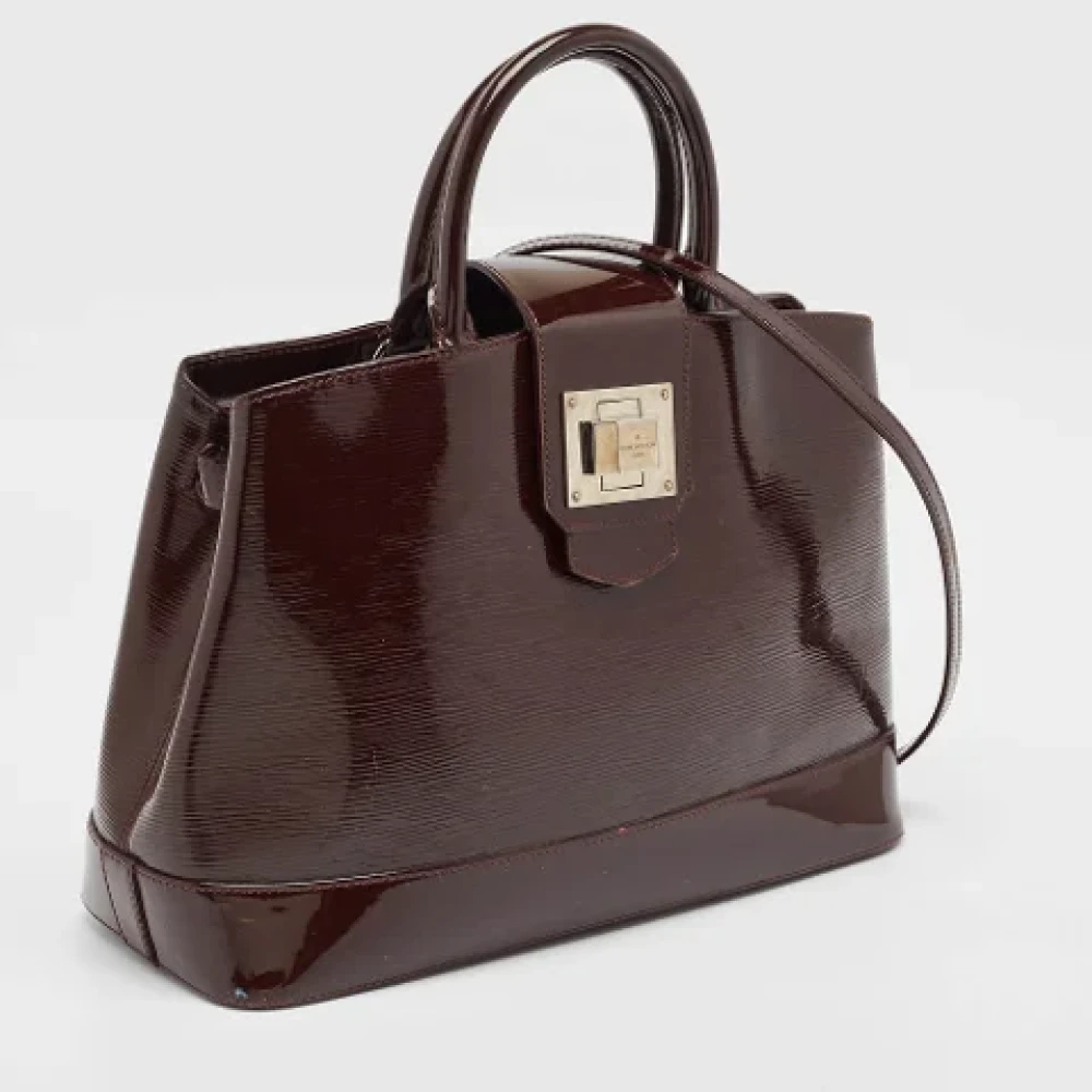 Louis Vuitton Vintage Pre-owned Leather louis-vuitton-bags Red Dames