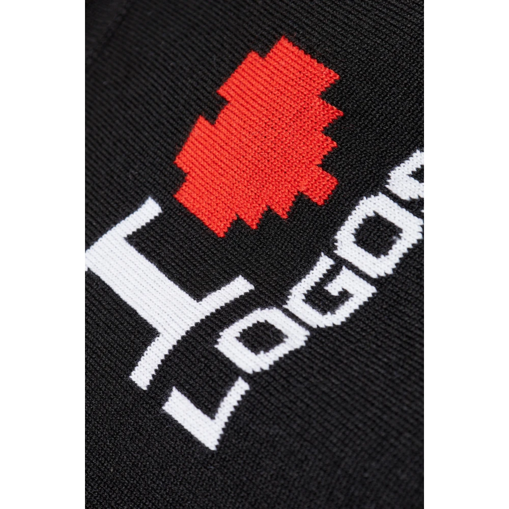 Vetements Trui met logo Black Heren