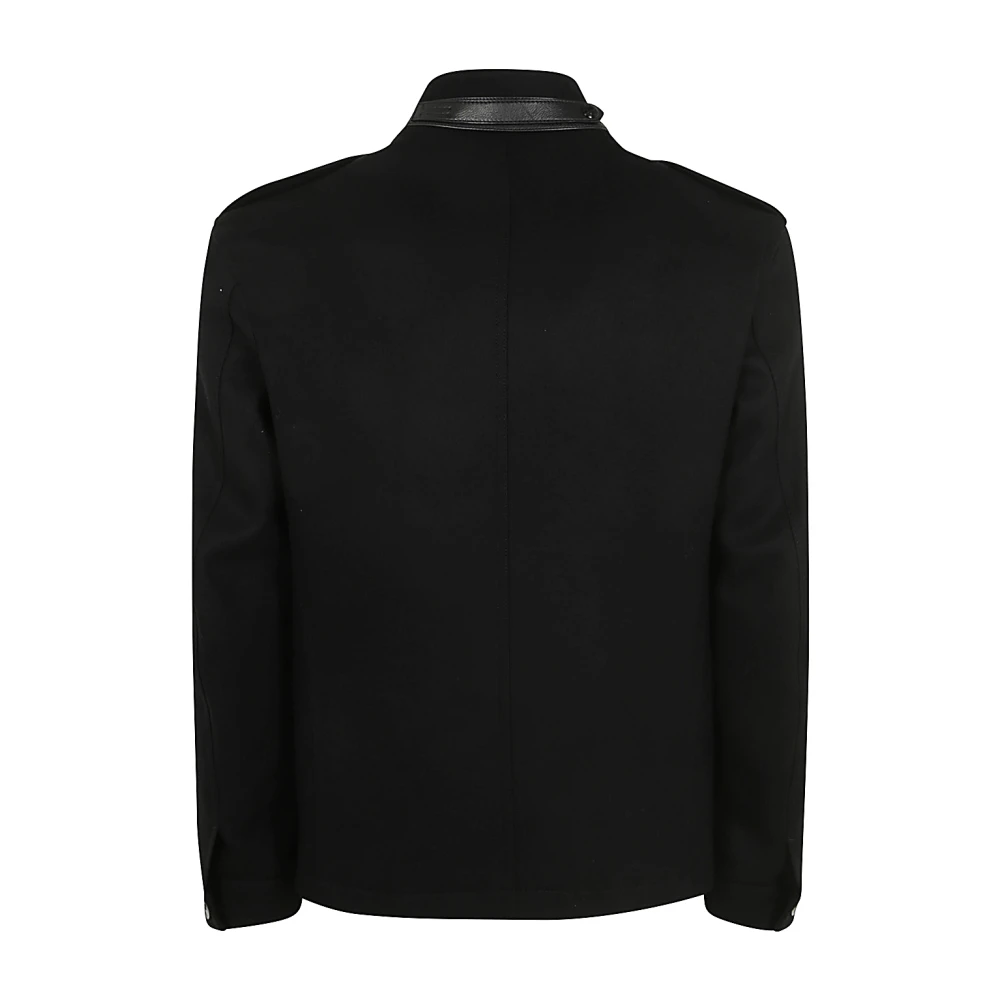 Tom Ford Zwarte Buiten Overhemd Black Heren