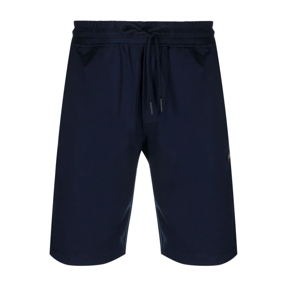 Paul & Shark Men's Blue Cotton Bermudas