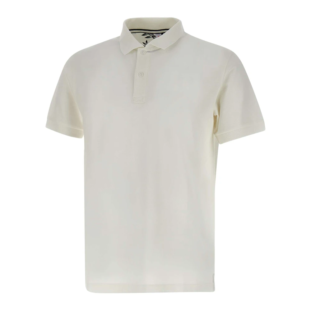 Sun68 Men's White Polo Shirts, 3XL, Polo Cold Dye